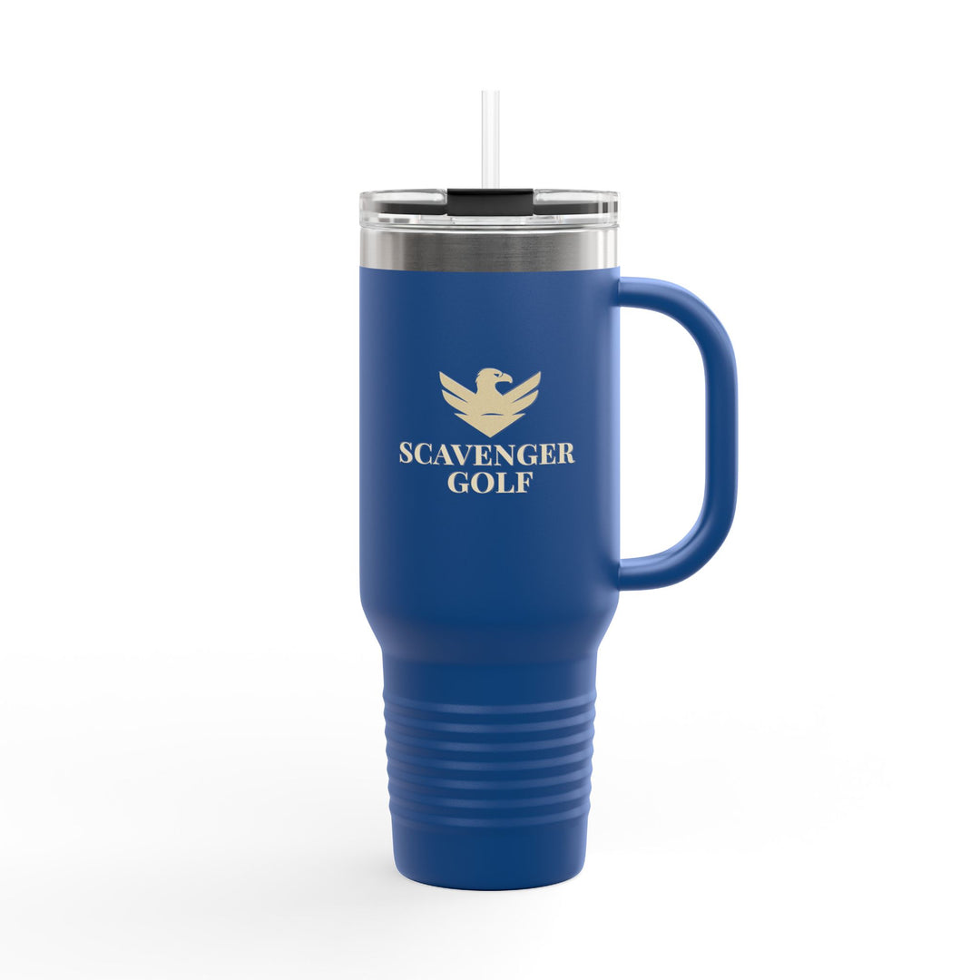 Scavenger Golf 40oz Insulated Travel Mug – Stainless Steel, Spill-Proof, Hot & Cold All-Day Hydration