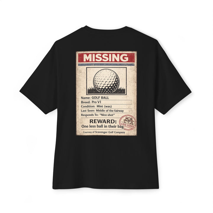 Scavenger Golf’s Lost Ball Case Files Tee