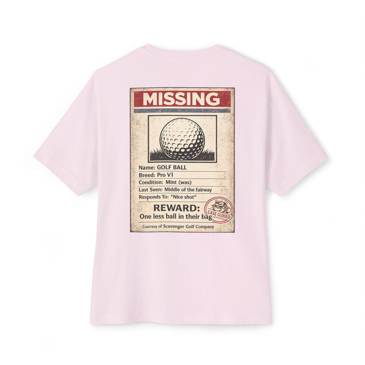 Scavenger Golf’s Lost Ball Case Files Tee