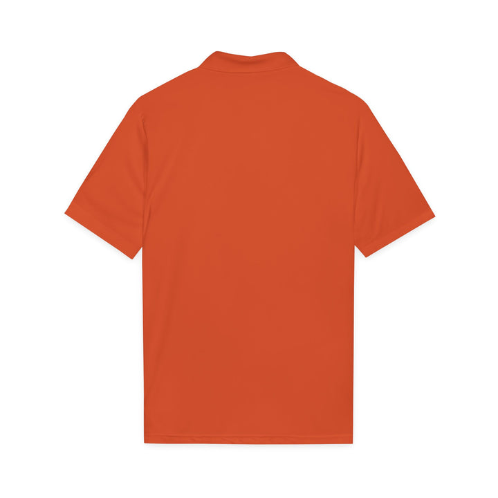 'Hazard Hank' Crest Embroidered Performance Polo by Scavenger Golf