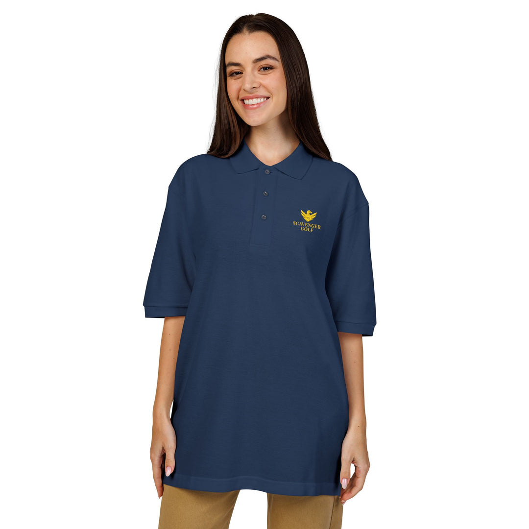 Scavenger Golf Polo – Stylish Embroidered Design for Golf, Gatherings & Gifts