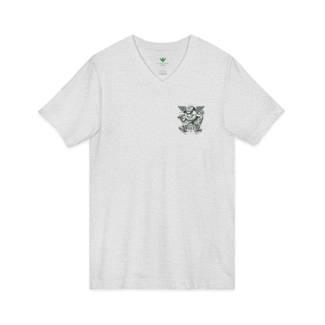 Scavenger Golf’s Lost Ball Case Files – Women’s V-Neck Tee