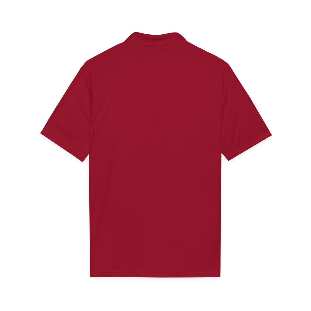 'Hazard Hank' Crest Embroidered Performance Polo by Scavenger Golf