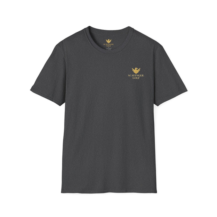 Scavenger Golf's “Son of a *+*+*!” Front 9 Disaster Club Unisex Soft style Tee