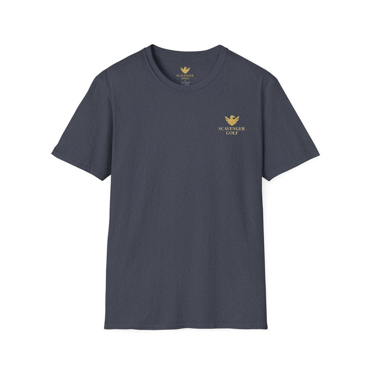 Scavenger Golf's “Son of a *+*+*!” Front 9 Disaster Club Unisex Soft style Tee