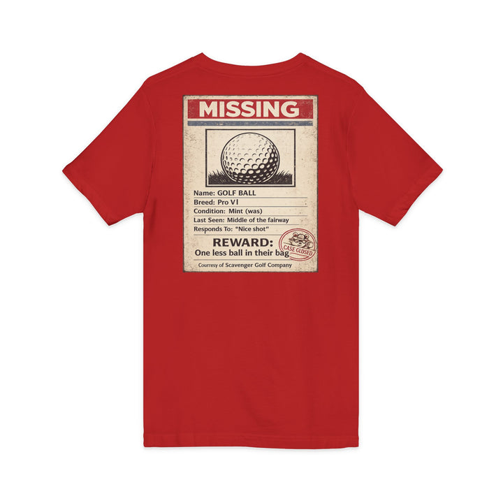Scavenger Golf’s Lost Ball Case Files – Women’s V-Neck Tee