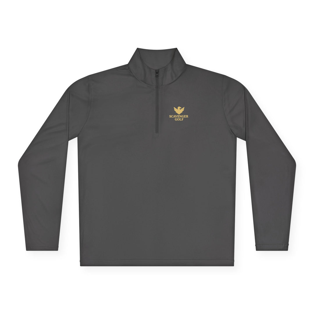 Scavenger Golf Unisex Quarter-Zip Pullover – Lightweight, Moisture-Wicking, and Perfect On or Off the Course