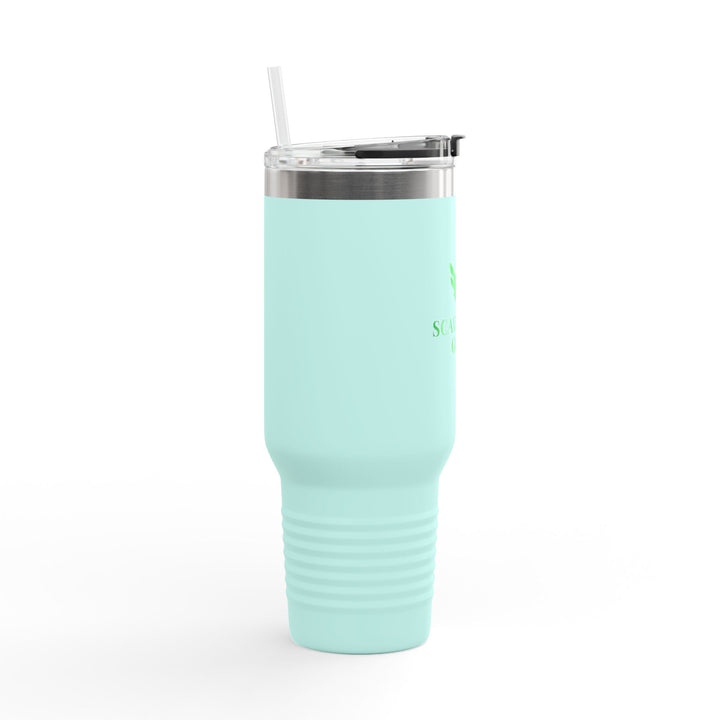 Scavenger Golf CLASSIC LOGO 40oz Insulated Travel Mug – Stainless Steel, Spill-Proof, Hot & Cold All-Day Hydration