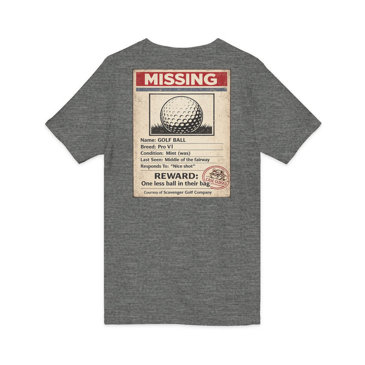 Scavenger Golf’s Lost Ball Case Files – Women’s V-Neck Tee