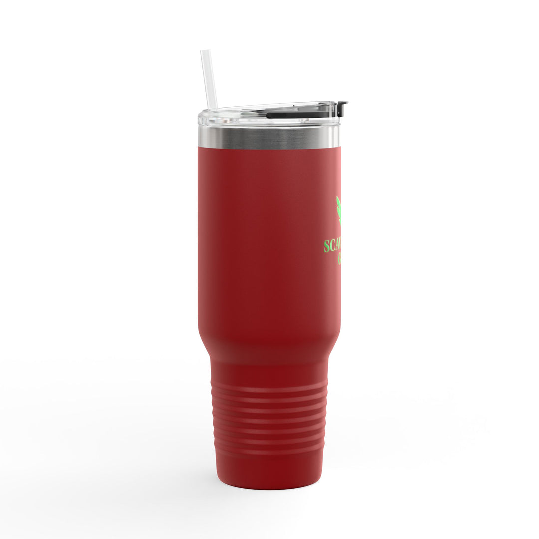 Scavenger Golf CLASSIC LOGO 40oz Insulated Travel Mug – Stainless Steel, Spill-Proof, Hot & Cold All-Day Hydration