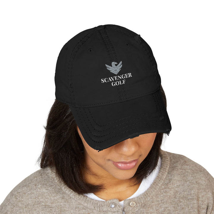 Scavenger Golf Distressed Hat – Laid-Back Comfort, Everyday Style