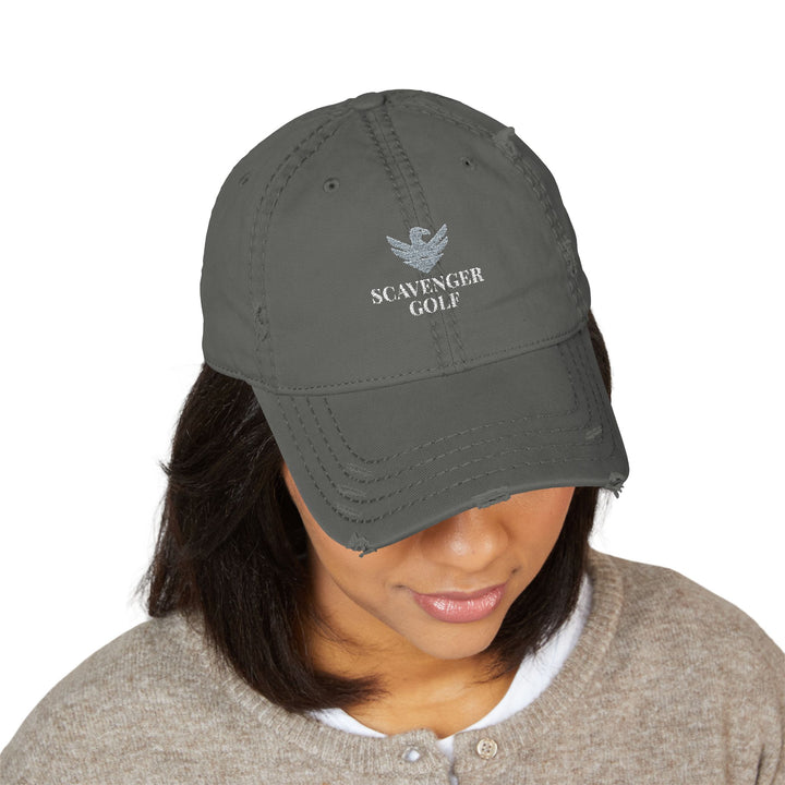 Scavenger Golf Distressed Hat – Laid-Back Comfort, Everyday Style