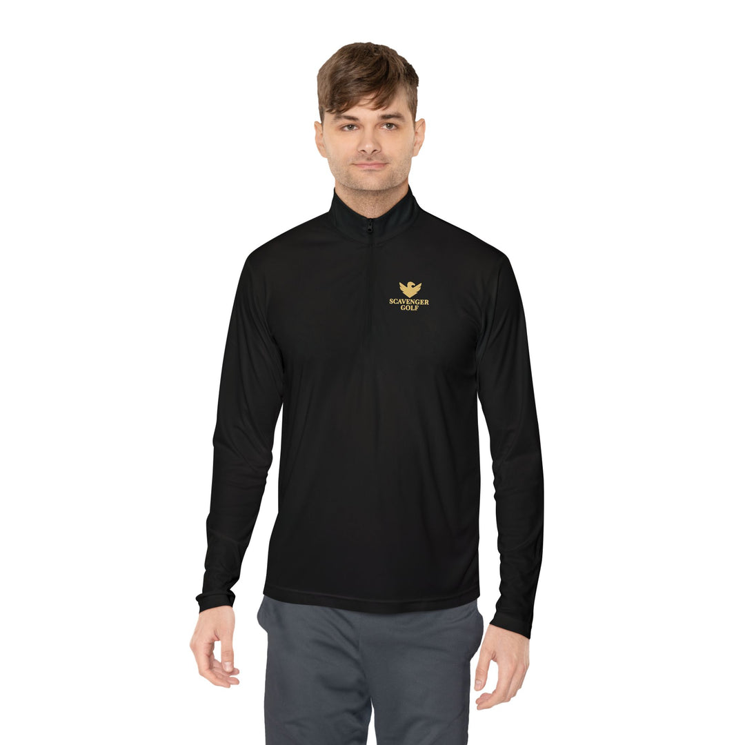 Scavenger Golf Unisex Quarter-Zip Pullover – Lightweight, Moisture-Wicking, and Perfect On or Off the Course