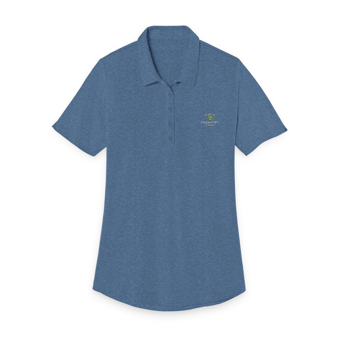 Ladies Fine Pique Polo — The Secret Weapon fore on & off the Course, by Scavenger Golf