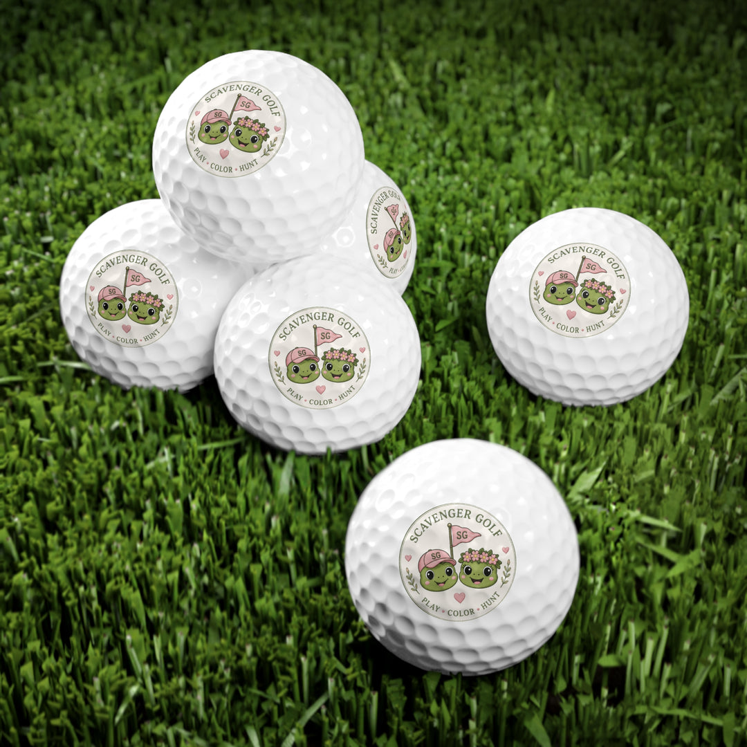 Lost Balls & Wildflowers Golf Ball Set
