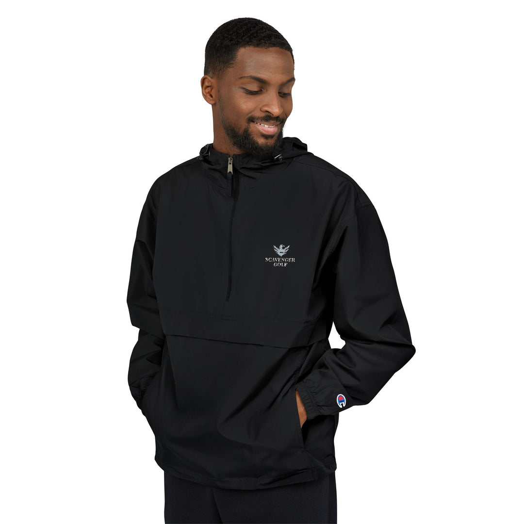 Stylish Scavenger Golf Packable Anorak Jacket
