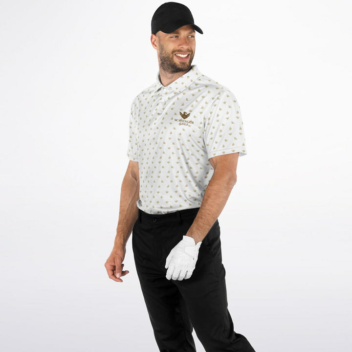 Scavenger Golf Logo Polo – All-Over Print Edition
