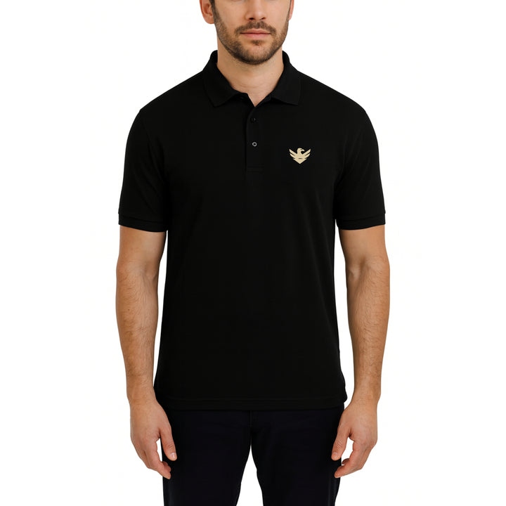Performance Logo Only Polo by Scavenger Golf | Cotton-Rich, Breathable, Anti-Curl Collar