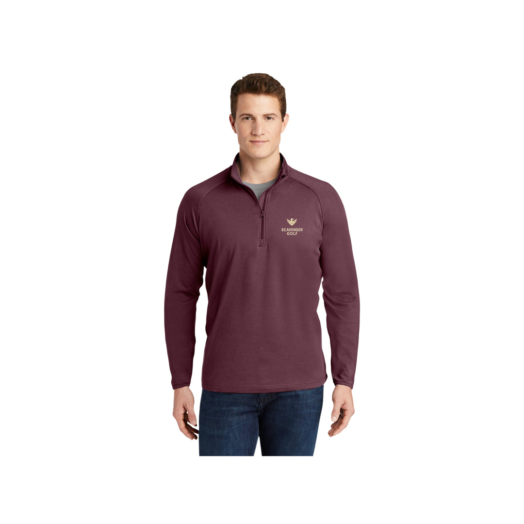 Sport-Wick® Stretch Quarter-Zip by Scavenger Golf | Performance Layer for On & Off the Course
