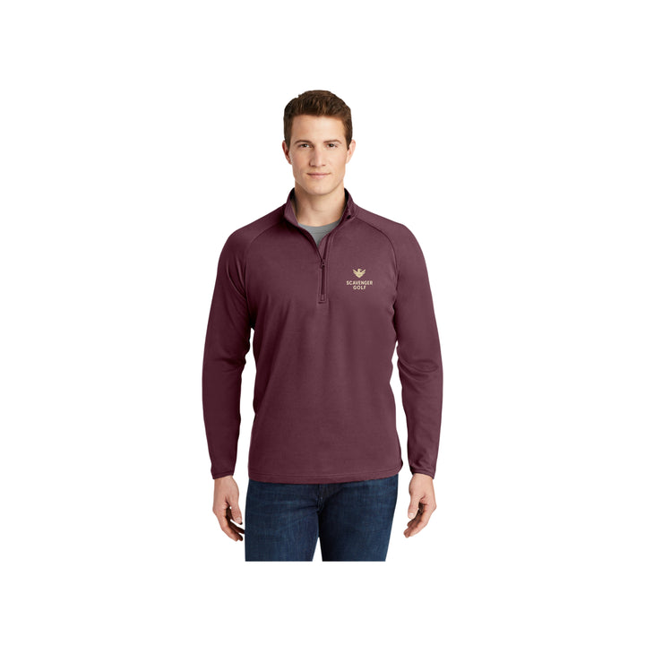 Sport-Wick® Stretch Quarter-Zip by Scavenger Golf | Performance Layer for On & Off the Course