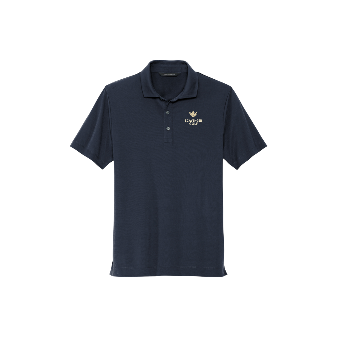 Scavenger Golf Men's Stretch Jersey Polo Shirt - Perfect for The Fairway or Everyday