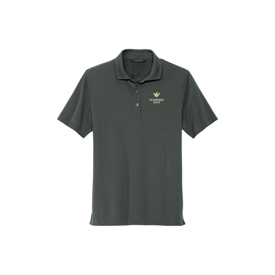 Scavenger Golf Men's Stretch Jersey Polo Shirt - Perfect for The Fairway or Everyday