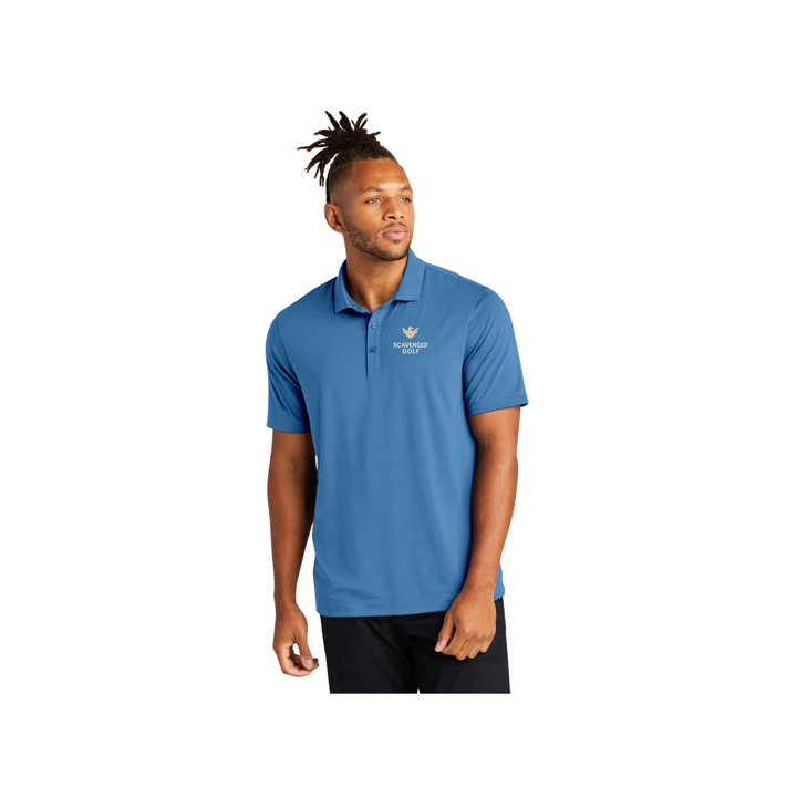 Scavenger Golf Men's Stretch Jersey Polo Shirt - Perfect for The Fairway or Everyday