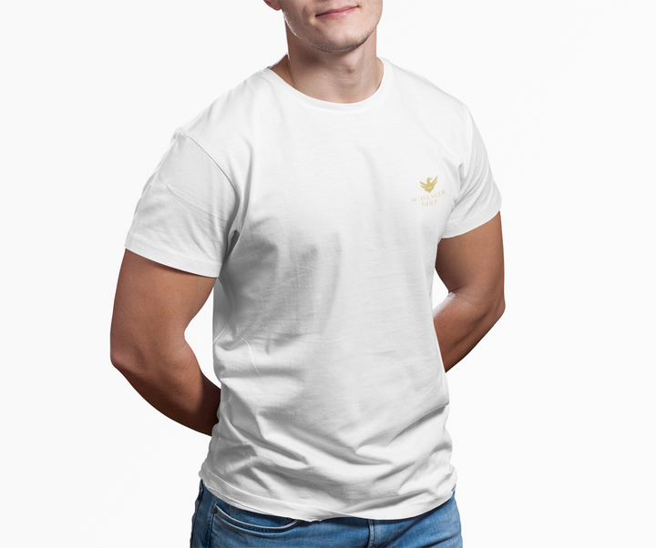 Scavenger Golf's “Son of a *+*+*!” Front 9 Disaster Club Unisex Soft style Tee