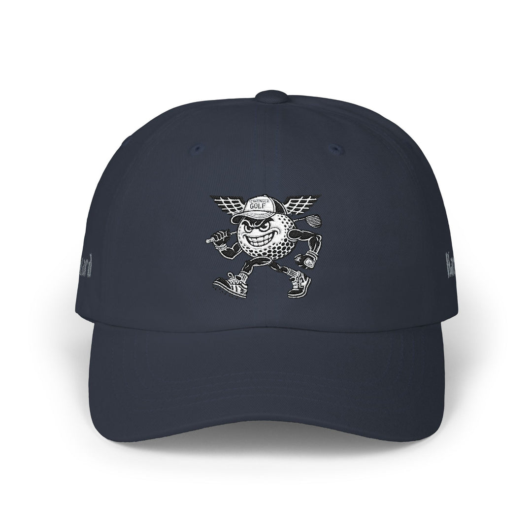 Hazard Hank Mascot — Retro Golf Dad Hat