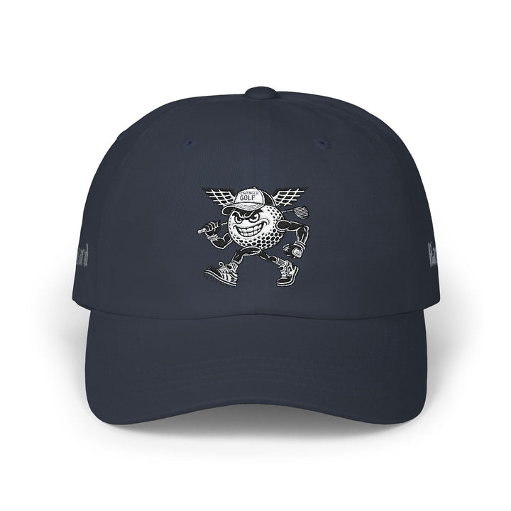Hazard Hank Mascot — Retro Golf Dad Hat