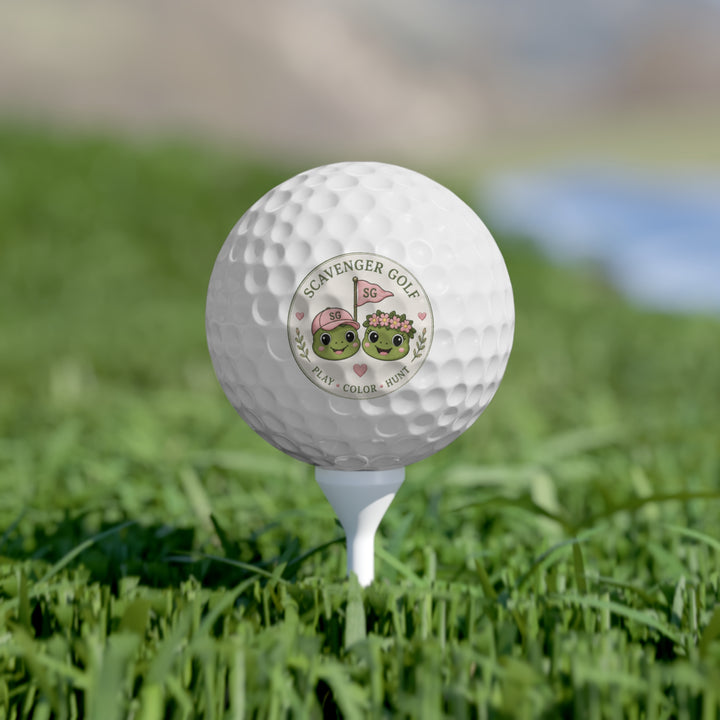 Lost Balls & Wildflowers Golf Ball Set