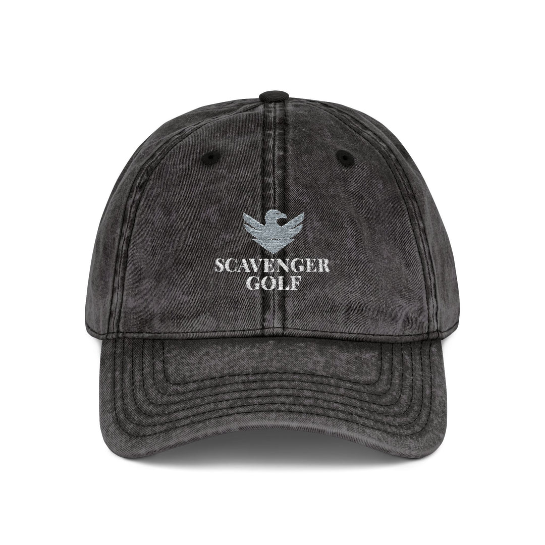 Vintage Cotton Twill Hat by Scavenger Golf | Adjustable, Washed-Out Look