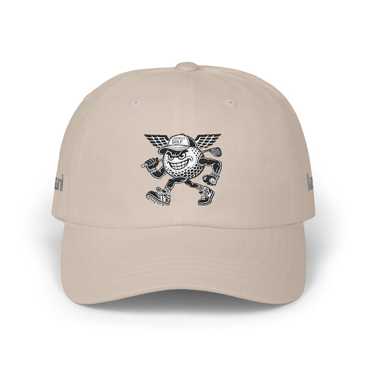 Hazard Hank Mascot — Retro Golf Dad Hat