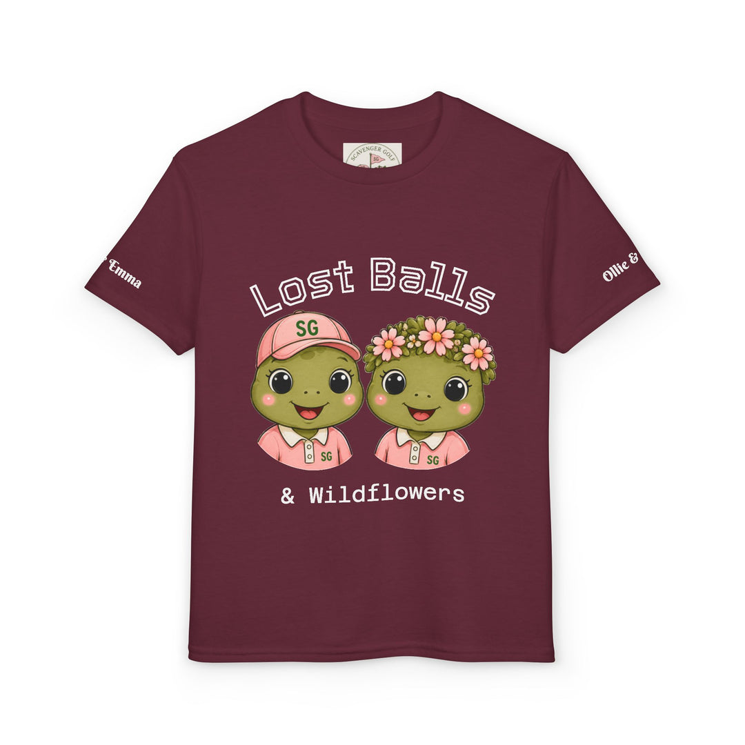 Lost Balls & Wildflowers Youth Tee