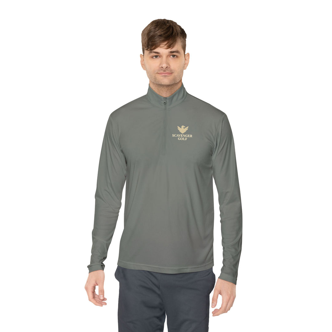 Scavenger Golf Unisex Quarter-Zip Pullover – Lightweight, Moisture-Wicking, and Perfect On or Off the Course