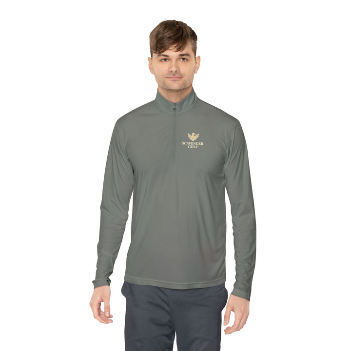 Scavenger Golf Unisex Quarter-Zip Pullover – Lightweight, Moisture-Wicking, and Perfect On or Off the Course
