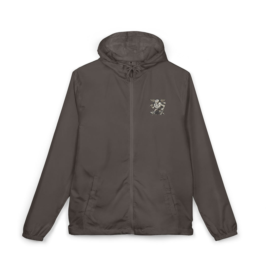 Scavenger Golf Hazard Hank Windbreaker Jacket — Minimal Classy Style Crest Chest Design