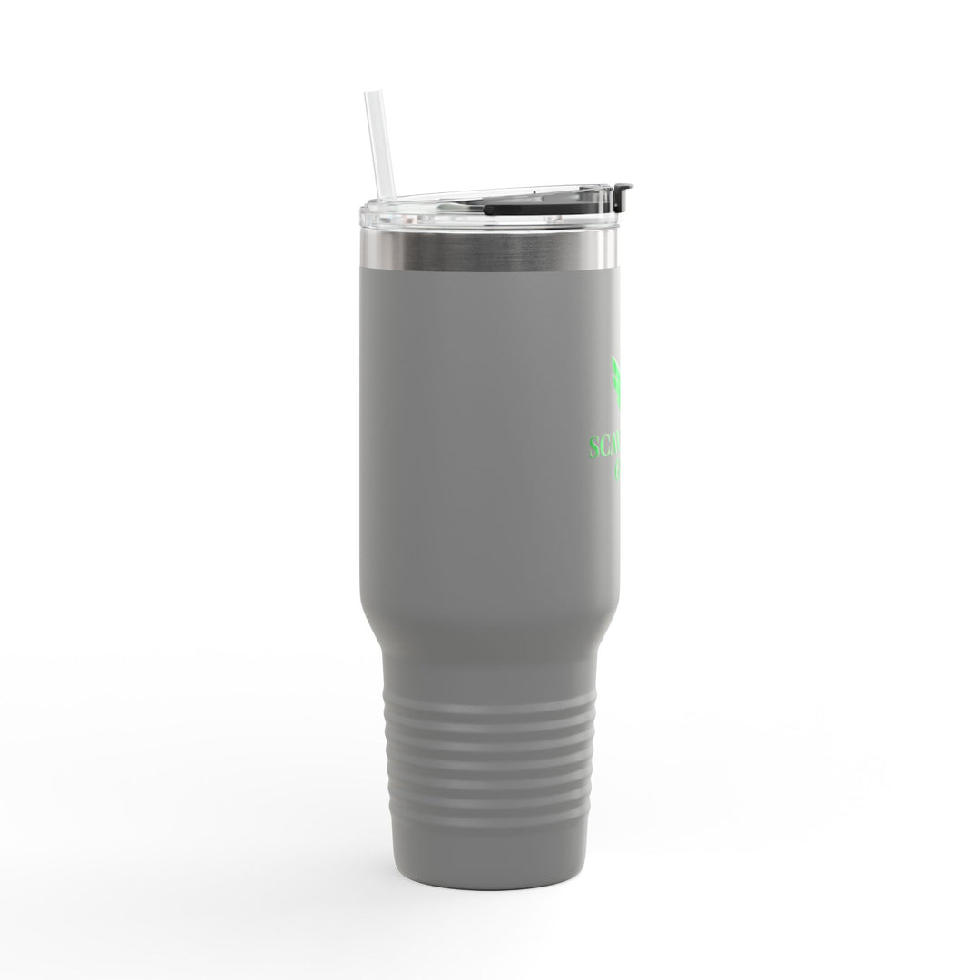 Scavenger Golf CLASSIC LOGO 40oz Insulated Travel Mug – Stainless Steel, Spill-Proof, Hot & Cold All-Day Hydration