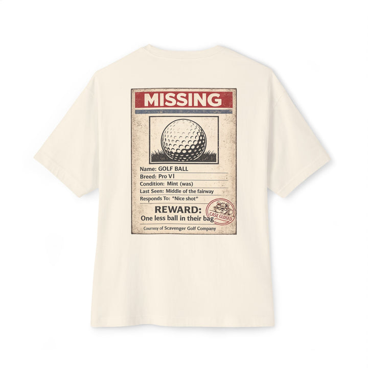Scavenger Golf’s Lost Ball Case Files Tee