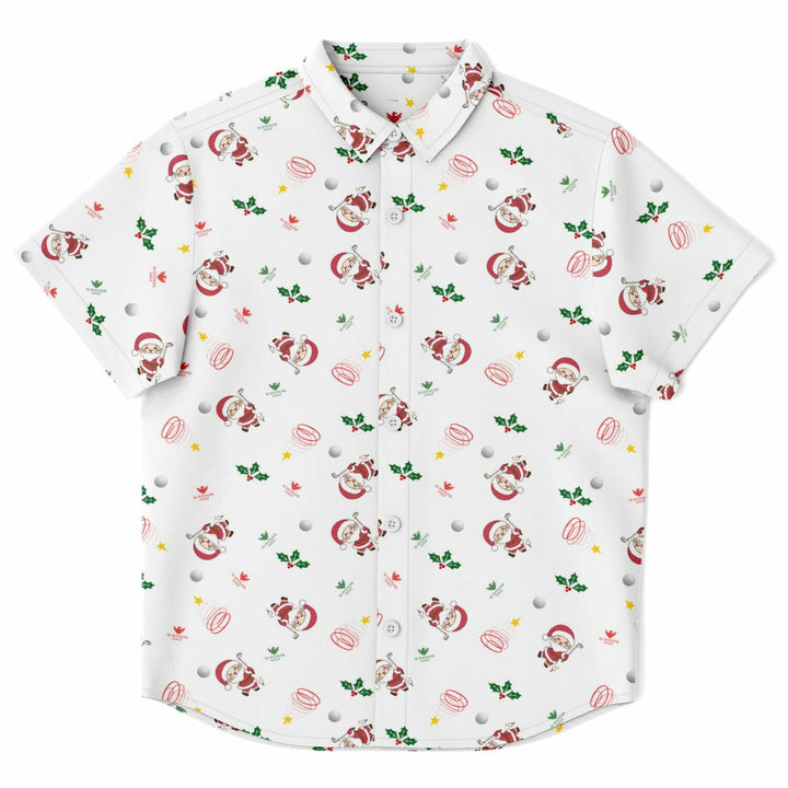 🎄 Fore-Christmas! Kids Holiday Golf Shirt