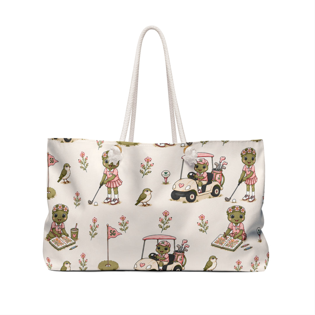 Lost Balls & Wildflowers Weekender Bag