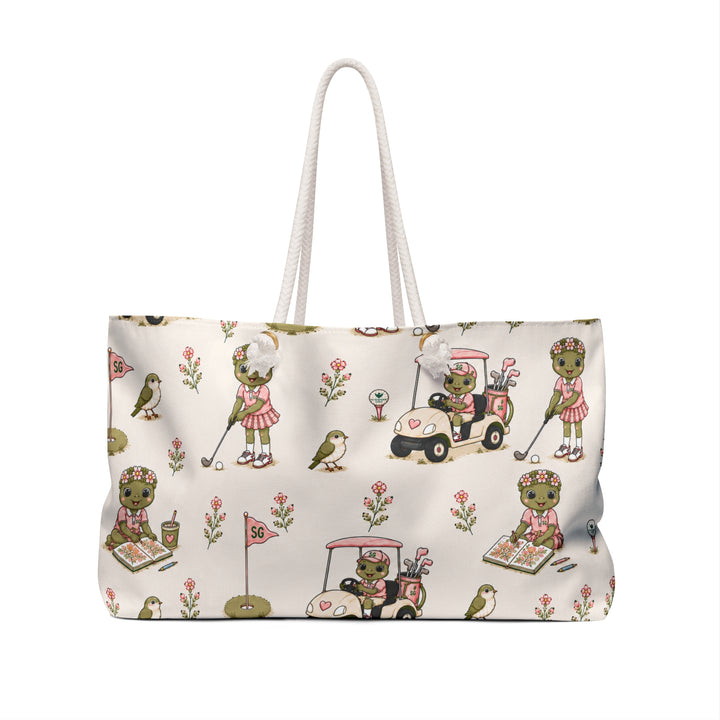 Lost Balls & Wildflowers Weekender Bag
