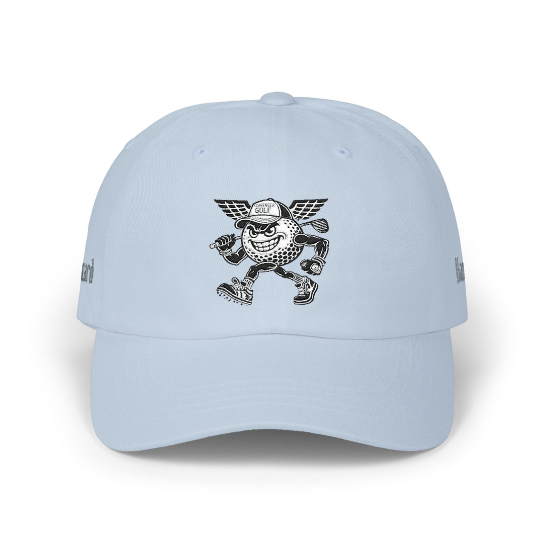Hazard Hank Mascot — Retro Golf Dad Hat