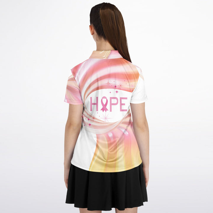Grace & Grit “HOPE” Polo – Breast Cancer Awareness Edition