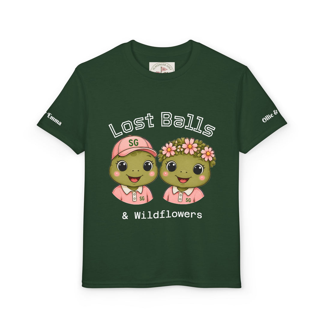 Lost Balls & Wildflowers Youth Tee