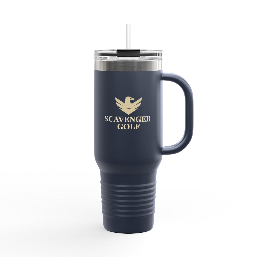 Scavenger Golf 40oz Insulated Travel Mug – Stainless Steel, Spill-Proof, Hot & Cold All-Day Hydration