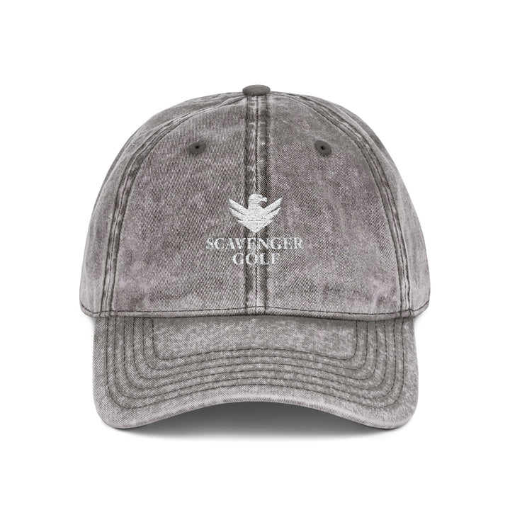 Vintage Cotton Twill Hat by Scavenger Golf | Adjustable, Washed-Out Look