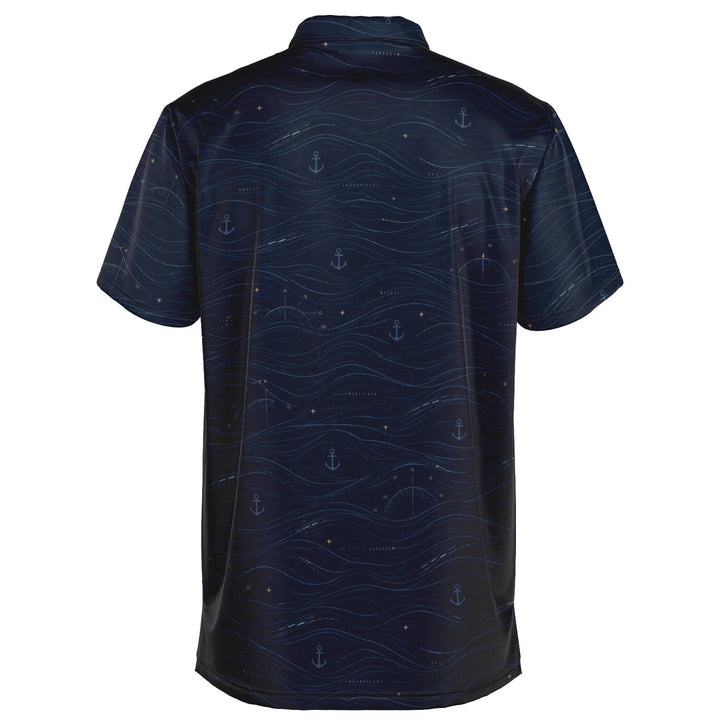 Navy Tribute Polo – Built for Calm Seas and Bad Decisions