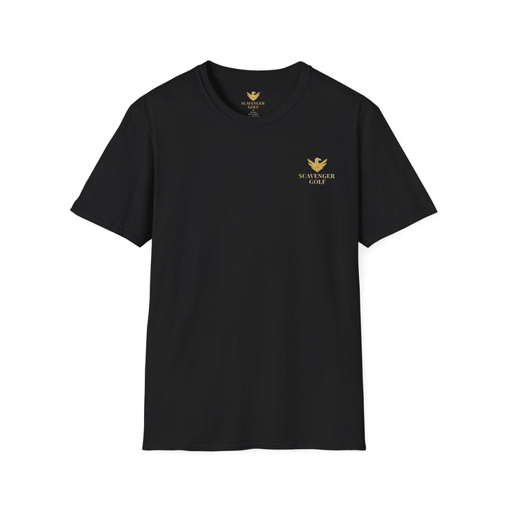 Scavenger Golf's “Son of a *+*+*!” Front 9 Disaster Club Unisex Soft style Tee