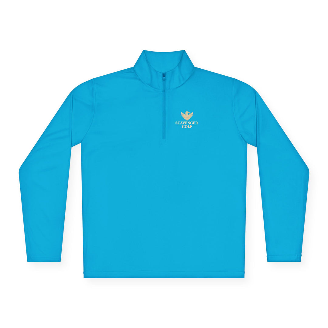 Scavenger Golf Unisex Quarter-Zip Pullover – Lightweight, Moisture-Wicking, and Perfect On or Off the Course